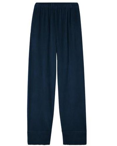 American Vintage Pantalons Padow - Bleu