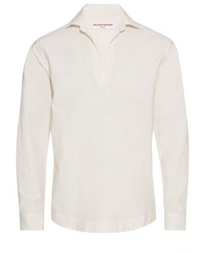 Orlebar Brown Ridley Resort Shirt - White