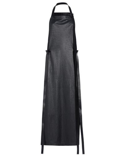 Ann Demeulemeester Zeta Apron Dress - Black