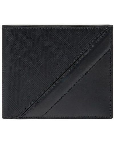 Fendi Shadow Wallet Leather Grey