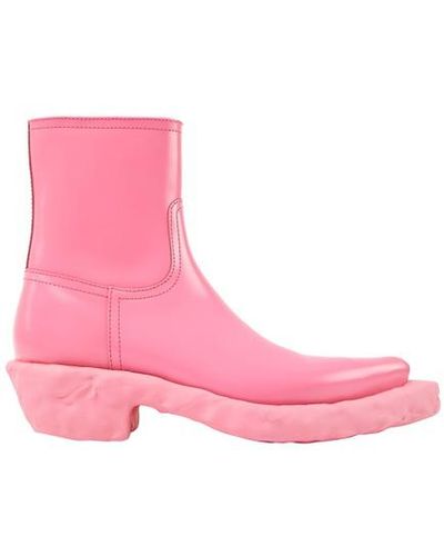 CAMPERLAB Venga Cowboy Boots - Pink