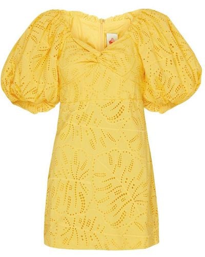FARM Rio Mini Dress - Yellow