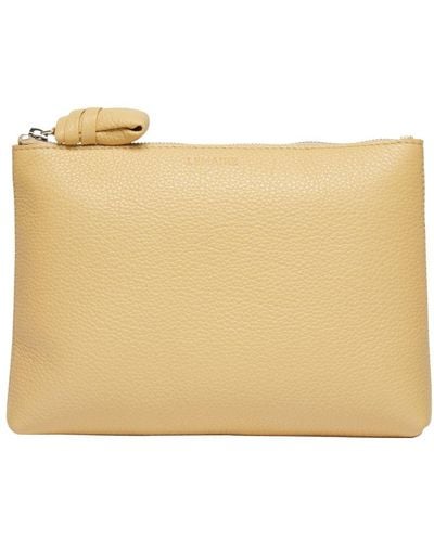 Lemaire Small Clutch Bag - Natural