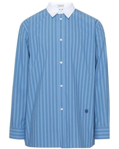 Loewe Cotton Shirt - Blue