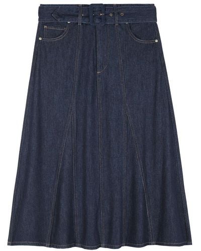 Ba&sh Dakota Skirt - Blue
