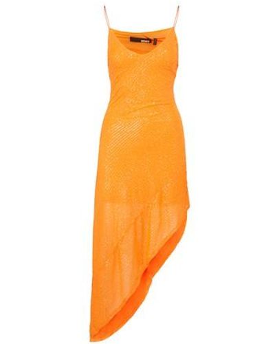 ROTATE BIRGER CHRISTENSEN Sequinned Dress - Orange