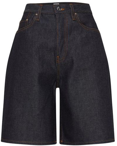 Totême Classic Denim Shorts - Blue