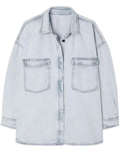 American Vintage Shirt Joybird - Blue