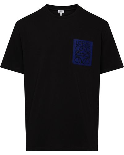 Loewe T-shirt coupe décontractée - Noir