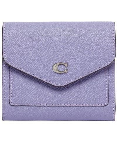 COACH Wyn Small Wallet - Purple