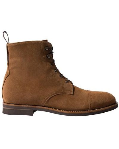 Scarosso elasticated side-panel boots - Blue