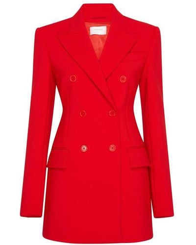 Sportmax Vischio Double-breasted Jacket - Red
