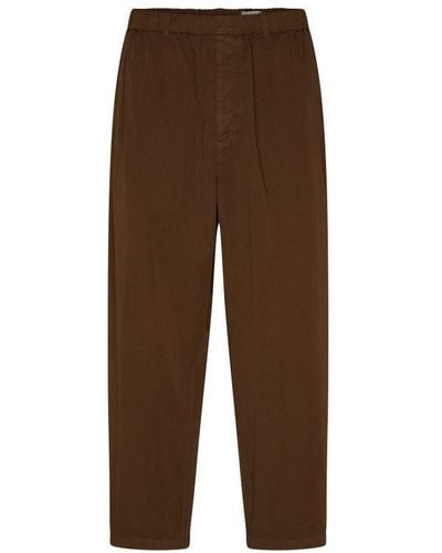 Lemaire Relaxed Pants - Brown