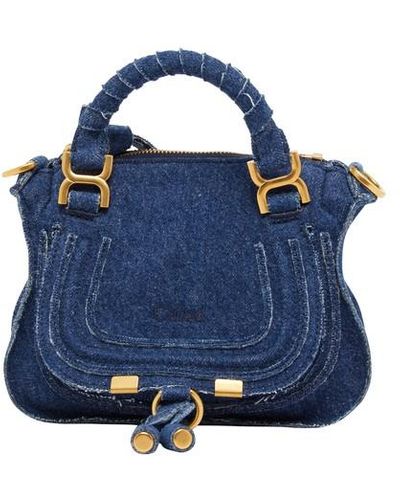 Chloé Marcie Small Bag - Blue