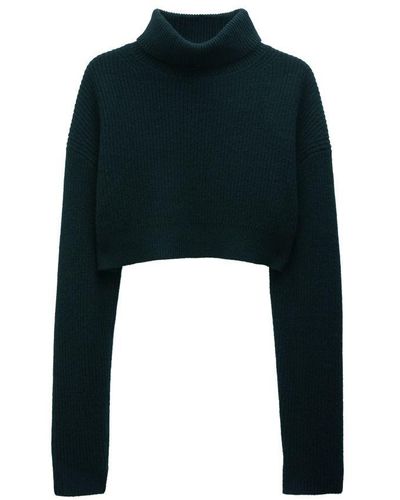 Filippa K Cropped Cashmere Sweater - Black