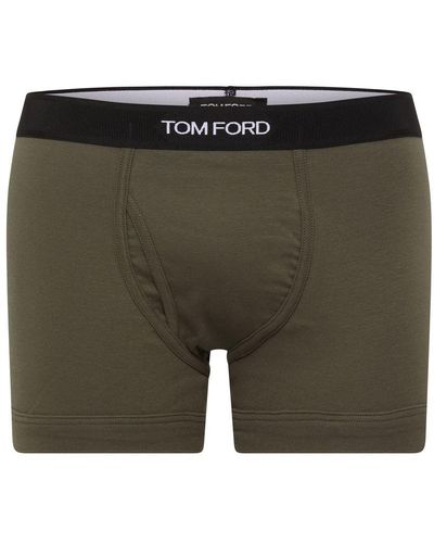 Tom Ford Cotton Briefs - Green