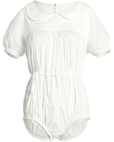 Maison Margiela Cotton Bodysuit - White