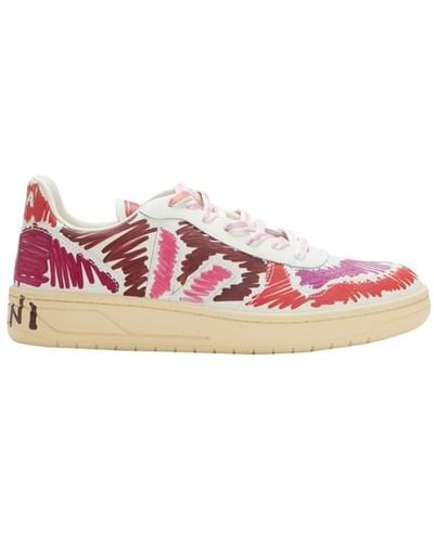 Marni Veja X V15 Low Top Trainers - Pink
