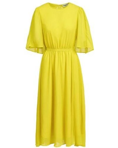 Essentiel Antwerp Dazzers Midi-length Dress - Yellow