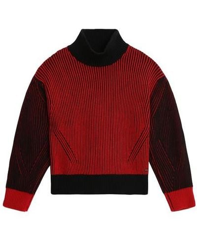 Woolrich Soft Wool Turtleneck Jumper - Red