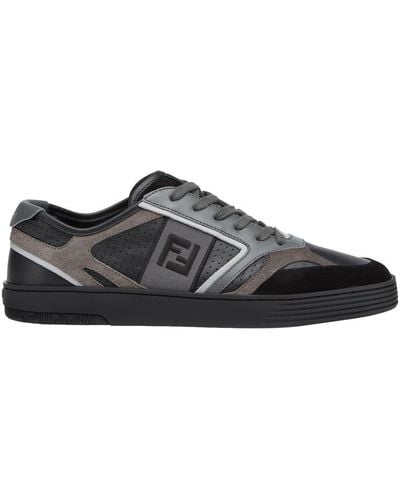 Fendi Step Sneakers - Black
