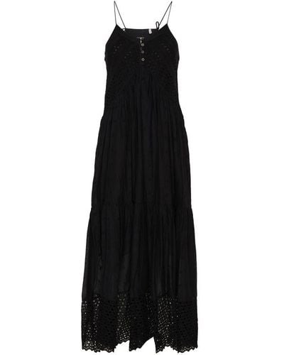 Isabel Marant Sabba Maxi Dress - Black