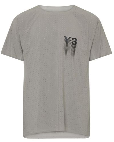 Y-3 Short-Sleeved T-Shirt - Gray