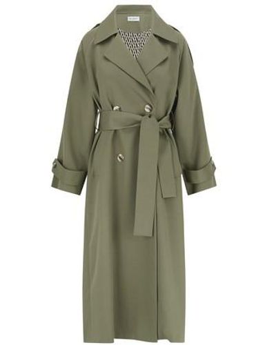 Musier Paris Dorothee Iconic Trench Coat - Green