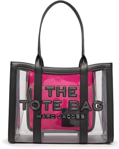Marc Jacobs Tasche The Clear Medium Tote Bag - Pink