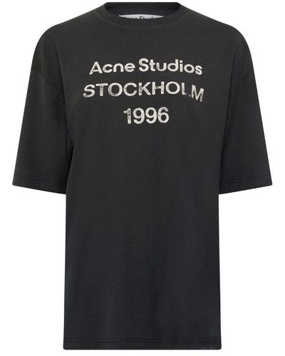 Acne Studios Exford U 1996 Patterned Top - Black