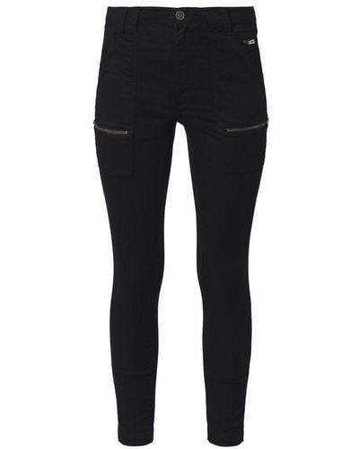 Joie Park G High Rise Skinny Trousers - Black