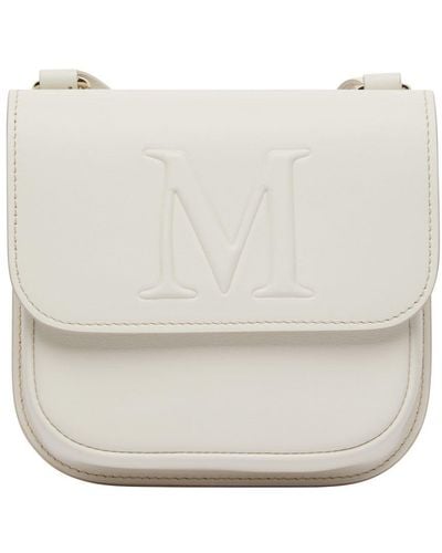 Max Mara Leather Mym Bag - White