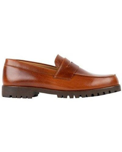 Bobbies Frank Loafers - Brown