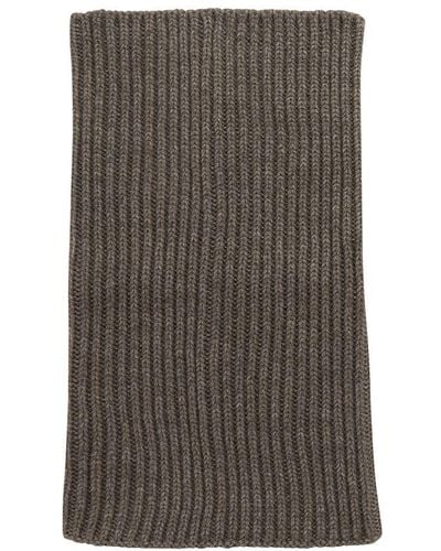 Lemaire Knitted Scarf - Brown