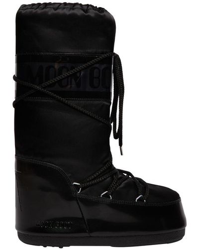 Moon Boot Boot Icon Glance - Black
