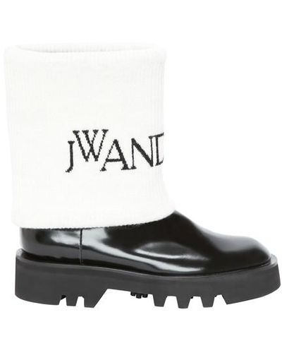 JW Anderson Jwa Fisherman Boots - Black