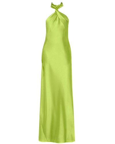 Galvan London Portico Dress - Green