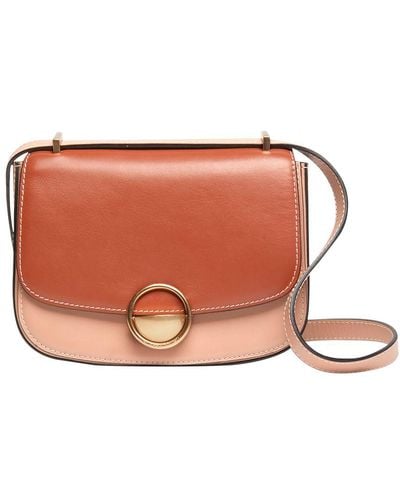 Vanessa Bruno Small Romy Bag With Flap - Pink