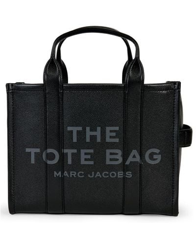 Marc Jacobs 'the Leather Small Tote Bag' - Black