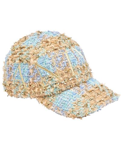 Nina Ricci Tweed Baseball Cap - Metallic