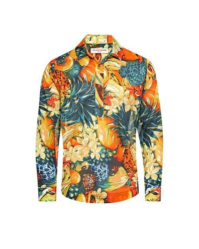 Orlebar Brown Ridley Oversized Club Tropicana Shirt - Multicolour