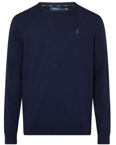 Polo Ralph Lauren Long-Sleeved Sweater - Blue