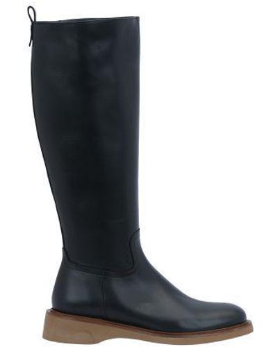 Lottusse Alexa Zipper Boots - Black