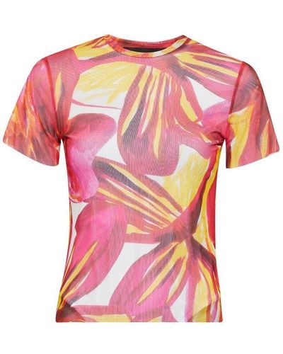 Louisa Ballou Beach T-Shirt - Pink