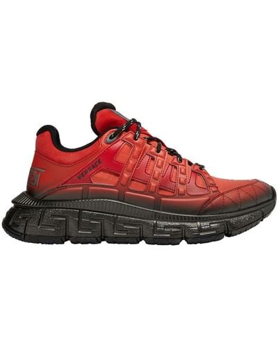 Versace Trigreca Sneakers - Red