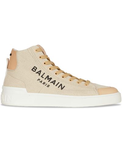 Balmain High-Top-Sneakers B-Court - Schwarz