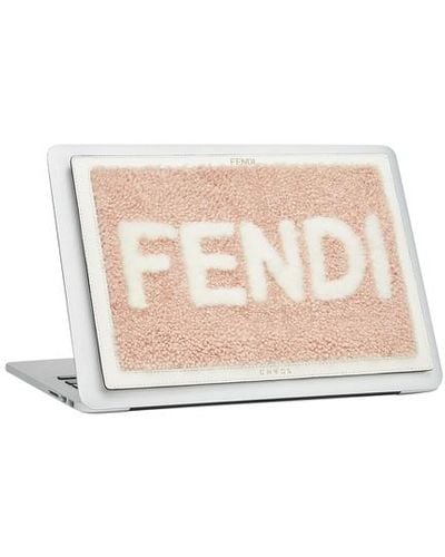 Fendi Laptop Cover - Pink