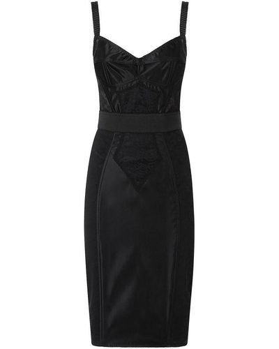 Dolce & Gabbana Corset Dress - Black