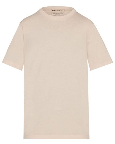 Maison Margiela 3-Pack Organic Jersey T-Shirts - Natural