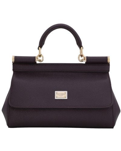 Dolce & Gabbana Small Sicily Handbag - Blue